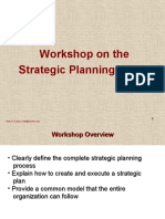 Workshop On The Strategic Planning Model