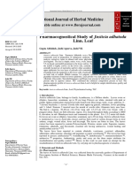 Pharmacognostical Study of Justicia Adhatoda Linn. Leaf: Gupta Abhishek, Joshi Apurva, Joshi VK