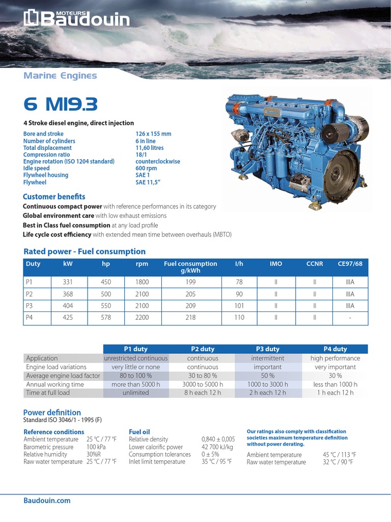 Marine Engines Customer Benefits Download Free PDF Turbocharger