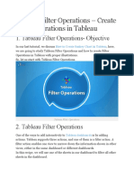 Tableau Filter Operations 91