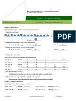 Q1G102021Mendoza Patterns and Sequence Practice Activities - Flores 10A