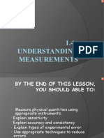 1.4 Understanding Measurements