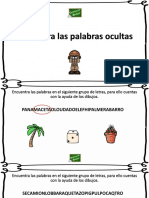 Encuentra Palabras Ocultas