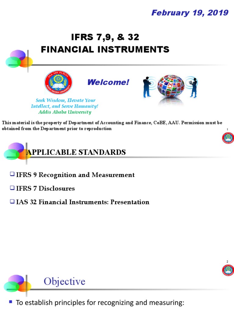 IFRS 9 Financial Instruments Overview | PDF | Discounting | Investing