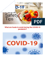 What Are Foods To Avoid During The COVID-19 Pandemic?