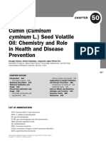 Chemistry and Health Aspects of Cumin Volatiles