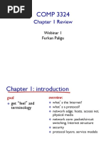 COMP 3324: Chapter 1 Review