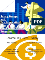 Salary Design and Tax Implication by - Omprakash Todwal Anagram