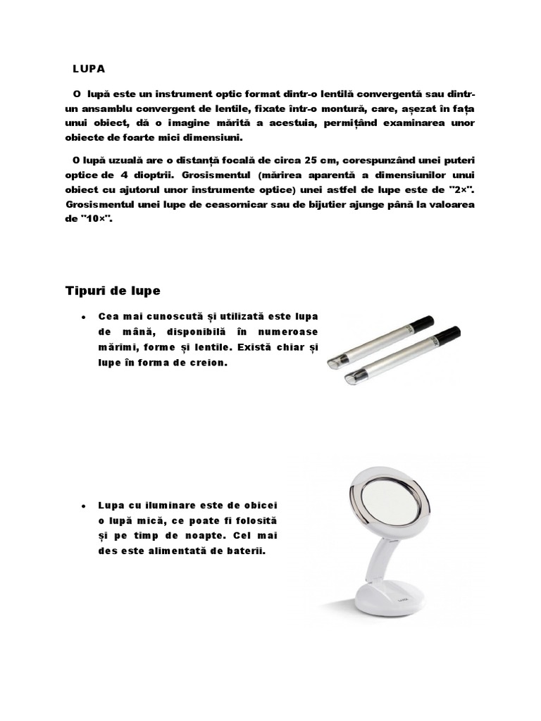 Lupa | PDF