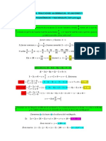Polinomios, FR - Algebraicas, Ecuaciones PDF