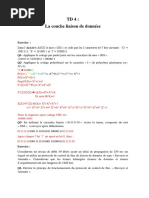 TD4 - Liaison de Données - Correction PDF