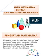 P15 Hubungan Matematika Dengan Ilmu Lain