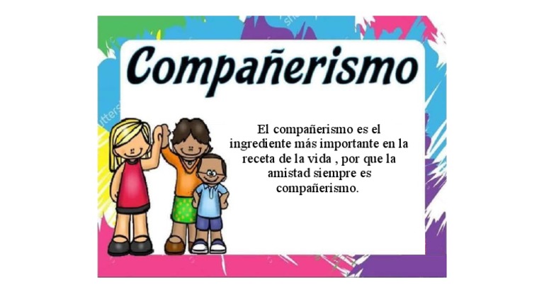 Frase Compañerismo | PDF