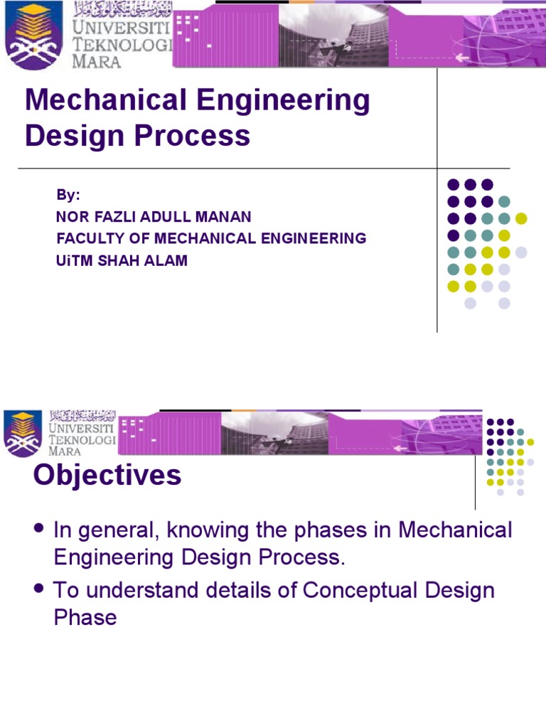 Conceptual Phase | PDF | Engineering Design Process | Design