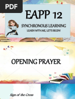 Synchronous Learning: Learn With Me, Let'S Begin!