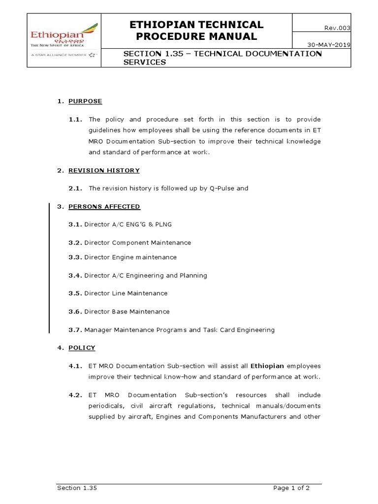 1.35 Technical Documentation Service PDF | PDF | Business ...