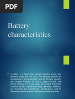 Battery Characteristics Part1