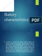 Battery Characteristics Part1