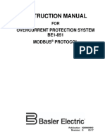 Instruction Manual: Overcurrent Protection System BE1-851 Modbus Protocol