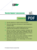 Icai Capital Budgeting