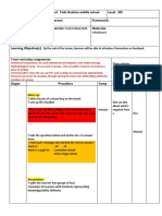 Ulti Lesson Plan