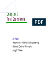 Test Standards Test Standards: Jin-Fu Li