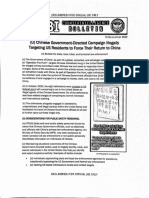 FBI counterintelligence bulletin