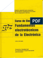 Curso de Electronica 1 GTZ Fundamentos Electrotecnicos de La Electronica Libro de Texto PDF