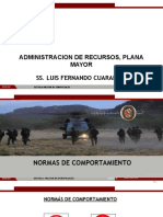 Administracion de Recursos Plana Mayor