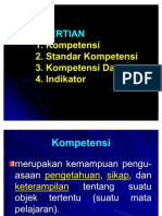 Pengertian SK Dan KD