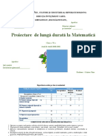 Matematica Clasa 6 Proiecte