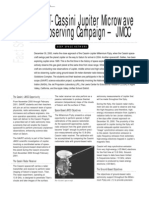 GAVRT-Cassini Jupiter Microwave Observing Campaign-JMOC Fact Sheet