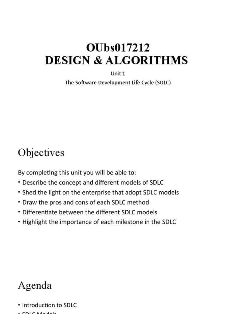 Overview of Software Development Life Cycle | PDF | Software ...