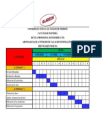 Gronograma de Trabajo Taller Ii PDF