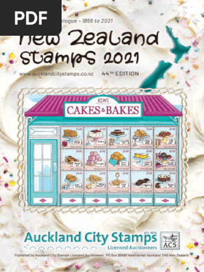 ACS 44th NZ Stamp Catalogue 2021