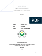 Laporan Projek Ukm Iswari Afala PDF