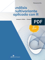 Análisis Multivariante Aplicado Con R - Joaquín Aldás, Ezequiel Uriel 2a Edición PDF