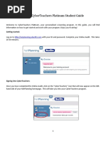 Student Guide CyberTeachers Platinum - EN