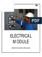 11 Electrical Module Admin Manual