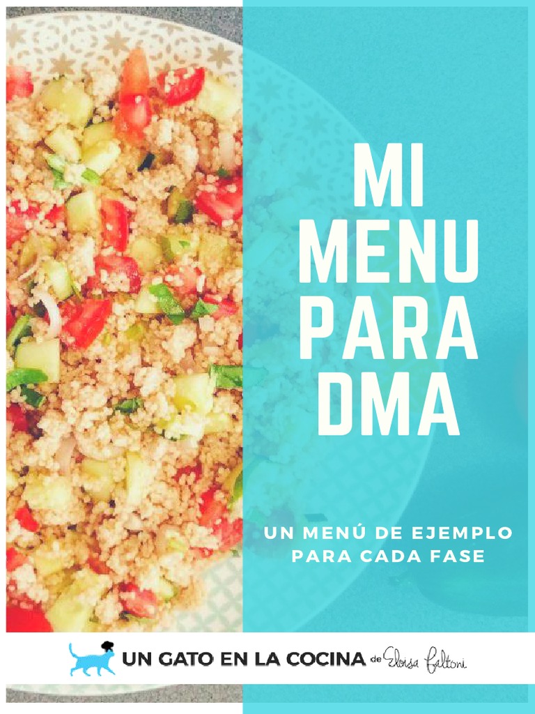 Menú Saludable para la Dieta DMA | PDF | Vinagreta | Caldo