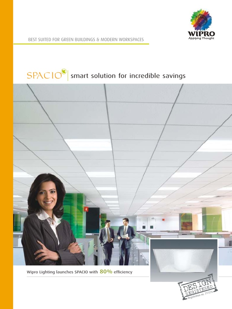 SPACIO: Energy-Efficient Workspace Lighting | PDF | Lighting | Compact ...
