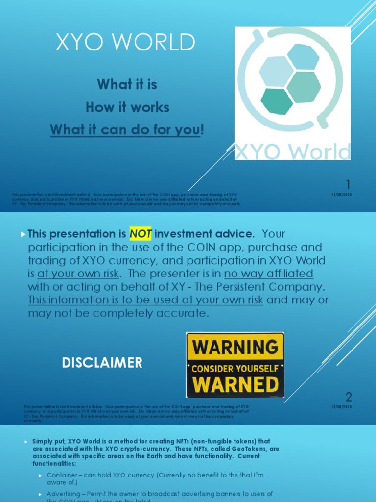 XYO World: NFT Creation Guide | PDF | Auction | Investing