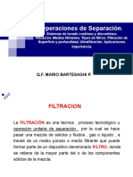 6ta Clase Operaciones de Separacion-Filtracion - Presentacion - 2020-1