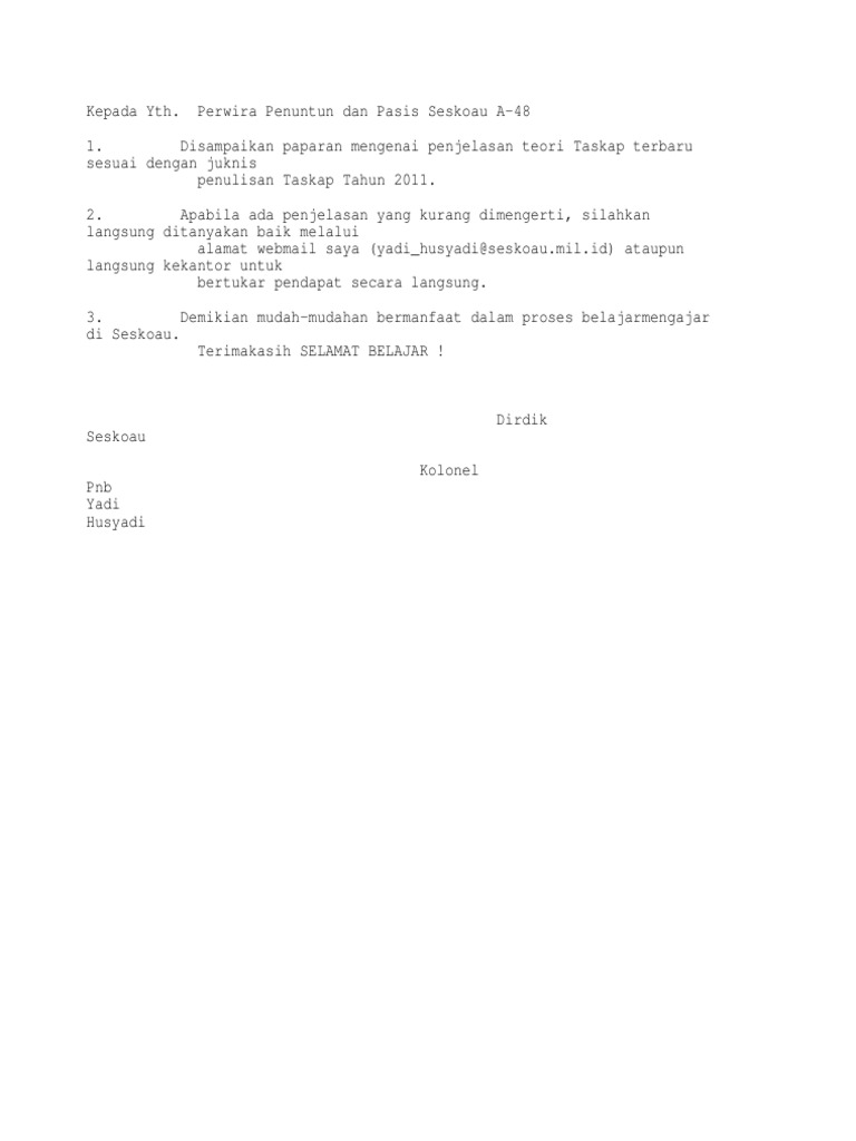 Paparan Penjelasan Teori Taskap | PDF