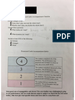 Checklist and Rubric