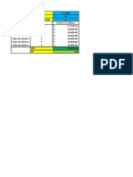 Calculo de VPN y Tir