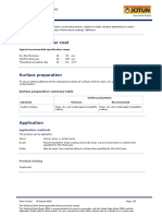 Film Thickness Per Coat: Technical Data Sheet Pilot II