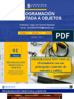Unidad - I - Semana - 01 - Programacion Estructurada - Prof - Carmona - Listo