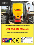 ES 100 M1 Classic: Original Operating Instructions