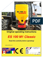 ES 100 M1 Classic: Original Operating Instructions